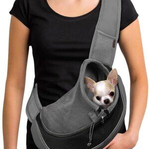 Pet Sling Carrier for Small Dogs & Cats